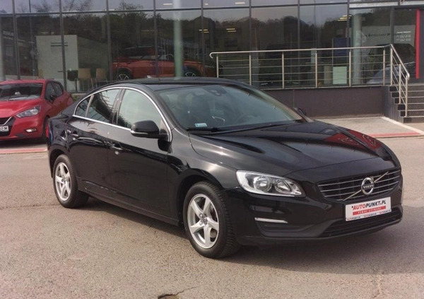 Volvo S60 cena 51900 przebieg: 129826, rok produkcji 2015 z Kąty Wrocławskie małe 191